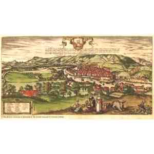 Click para ampliar. Pulsa en el nombre para ver la ficha. Vista de Bilbao en 1544